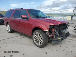 2015 Ford Expedition Max Limited with VIN 1FMJK1KT5FEF01923, listed as a Copart auction lot 59873255 with 242,656 mi miles and Salvage title. Bid and sale history available at DreamBid. Image 4.