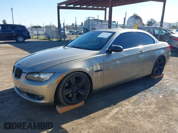 2007 BMW 3 Series 335i with VIN WBAWL73587PX49841, listed as a IAAI auction lot 41321892 with 173,556 mi miles. Bid and sale history available at carsss.com. Image 22.