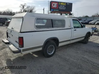 1993 GMC Sonoma with VIN 1GTCS14Z0P8509569, listed as a Copart auction lot 84866644 with 91,431 mi miles and Salvage Title. Bid and sale history available at carsss.com. Image 3.