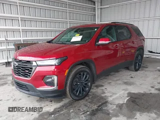 2023 Chevrolet Traverse RS with VIN 1GNERJKWXPJ275888, listed as a IAAI auction lot 41418686 with 14,578 mi miles. Bid and sale history available at carsss.com. Image 2.