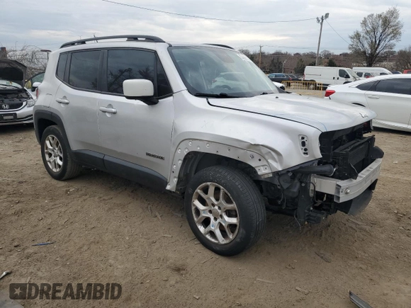 2015 Jeep Renegade Latitude with VIN ZACCJBBTXFPC03994, listed as a Copart auction lot 50682175 with 114,954 mi miles and Salvage Title. Bid and sale history available at carsss.com. Image 4.
