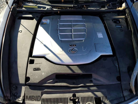 2009 Lexus LS 460 with VIN JTHCL46FX95000898, listed as a Copart auction lot 88355735 with 237,714 mi miles and Salvage title. Bid and sale history available at DreamBid. Image 11.