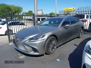 2018 Lexus LS with VIN JTHC51FF3J5003302, listed as a IAAI auction lot 41791644 with 64,632 mi miles. Bid and sale history available at carsss.com. Image 2.