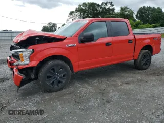 2020 Ford F-150 XL with VIN 1FTEW1E50LKF31657, listed as a Copart auction lot 59085335 with 58,395 mi miles and Salvage title. Bid and sale history available at DreamBid. Image 1.