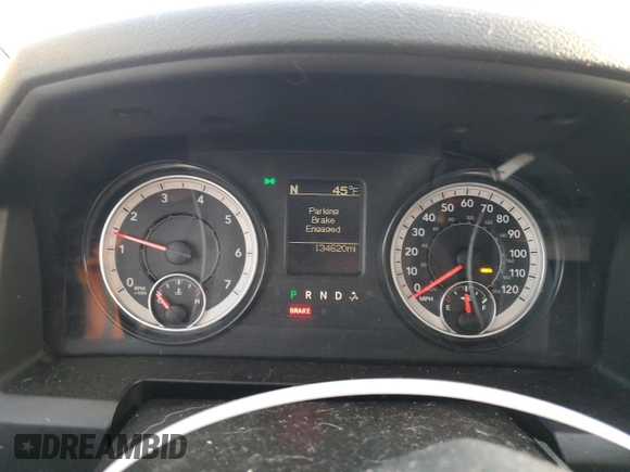 2016 Ram 2500 SLT with VIN 3C6TR5DT5GG378476, listed as a Copart auction lot 46238015 with 134,620 mi miles and Clean Title. Bid and sale history available at carsss.com. Image 9.