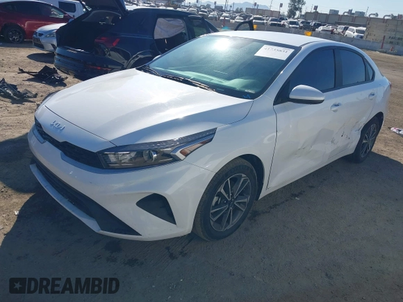 2023 Kia Forte LXS with VIN 3KPF24AD9PE605634, listed as a IAAI auction lot 41735831 with 18,042 mi miles. Bid and sale history available at carsss.com. Image 18.
