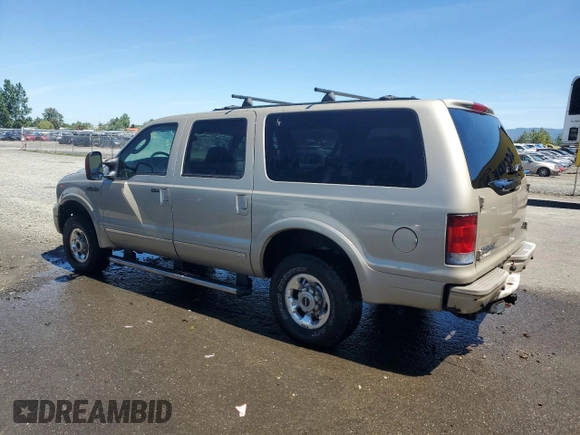 2005 Ford Excursion Limited with VIN 1FMSU43P55EC43337, listed as a Copart auction lot 55486245 with 213,302 mi miles and Clean Title. Bid and sale history available at DreamBid. Image 2.
