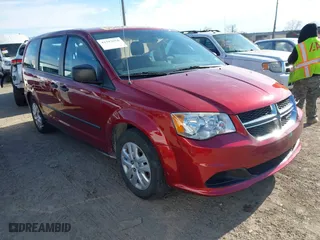 2014 Dodge Grand Caravan SE with VIN 2C4RDGBG5ER190034, listed as a IAAI auction lot 41593958 with 99,795 mi miles. Bid and sale history available at carsss.com. Image 1.