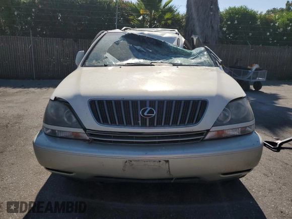 2000 Lexus RX 300 with VIN JT6GF10U3Y0057270, listed as a Copart auction lot 65933004 with 0 mi miles and Salvage Title. Bid and sale history available at carsss.com. Image 5.