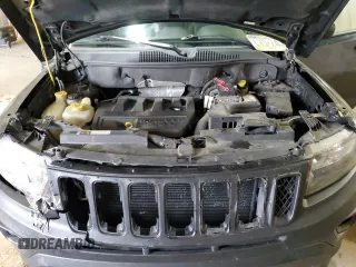 2016 Jeep Compass Sport with VIN 1C4NJDBBXGD598240, listed as a Copart auction lot 57887495 with 152,932 mi miles and Salvage title. Bid and sale history available at DreamBid. Image 12.