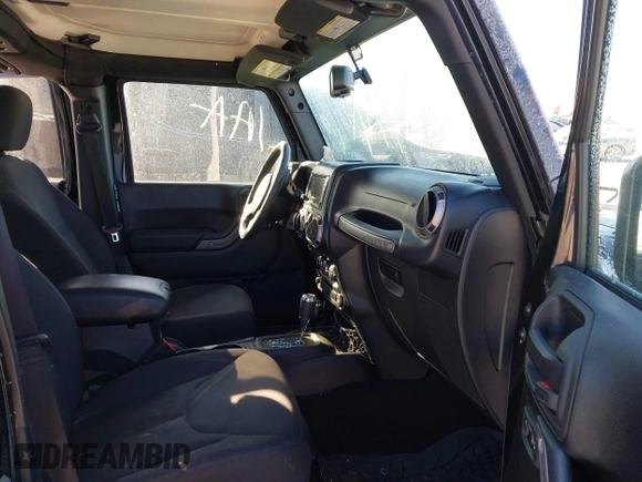 2017 Jeep Wrangler Unlimited Sport with VIN 1C4BJWDG0HL629476, listed as a IAAI auction lot 41408256 with 109,447 mi miles. Bid and sale history available at carsss.com. Image 5.