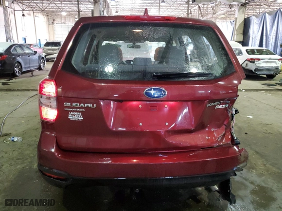 2016 Subaru Forester 2.5i with VIN JF2SJAAC7GH559711, listed as a Copart auction lot 45121025 with 46,460 mi miles and Clean Title. Bid and sale history available at carsss.com. Image 6.