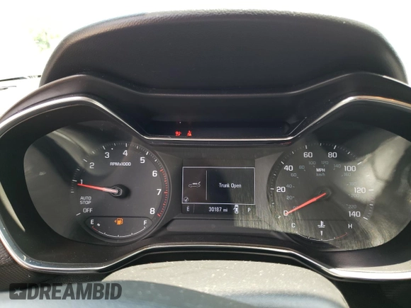 2021 Chevrolet TrailBlazer LT with VIN KL79MPS28MB083896, listed as a Copart auction lot 57450994 with 30,187 mi miles and Salvage Title. Bid and sale history available at DreamBid. Image 9.