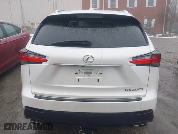 2017 Lexus NX 200t with VIN JTJYARBZXH2077603, listed as a IAAI auction lot 41511404 with 91,505 mi miles and . Bid and sale history available at DreamBid. Image 17.