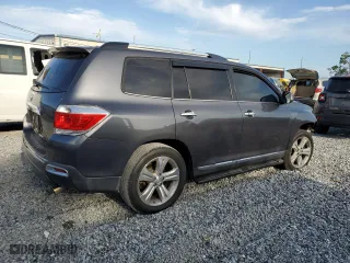 2013 Toyota Highlander Limited with VIN 5TDYK3EH1DS124813, listed as a Copart auction lot 50069895 with 0 mi miles and Salvage Title. Bid and sale history available at carsss.com. Image 3.