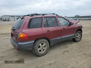 2003 Hyundai Santa Fe GLS with VIN KM8SC73D43U449794, listed as a Copart auction lot 43628875 with 0 mi miles and Salvage Title. Bid and sale history available at carsss.com. Image 3.