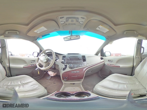 2014 Toyota Sienna XLE with VIN 5TDYK3DC1ES526015, listed as a Copart auction lot 44515545 with 0 mi miles and Salvage Title. Bid and sale history available at carsss.com. Image 13.
