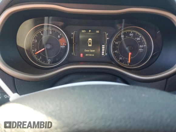2016 Jeep Cherokee 75th Anniversary with VIN 1C4PJMCB0GW285158, listed as a Copart auction lot 87216764 with 201,144 mi miles and Clean Title. Bid and sale history available at carsss.com. Image 9.