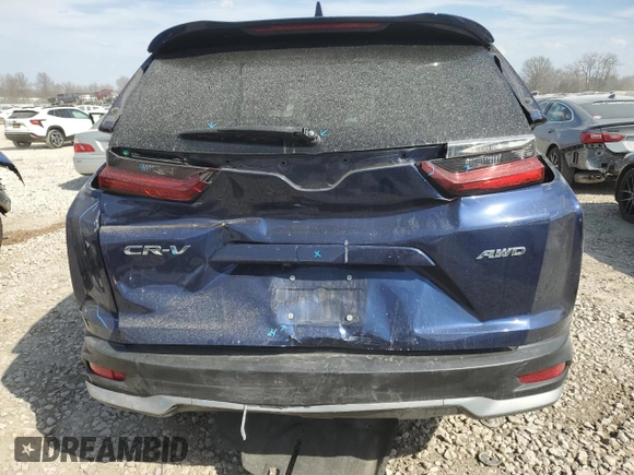 2020 Honda CR-V EX with VIN 5J6RW2H53LL015364, listed as a Copart auction lot 49059225 with 74,947 mi miles and Salvage Title. Bid and sale history available at carsss.com. Image 6.