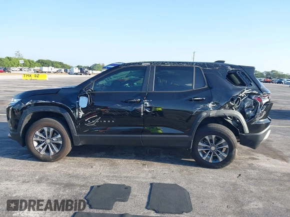 2025 Chevrolet Equinox FWD LT with VIN 3GNAXHEG1SL140298, listed as a IAAI auction lot 41801742 with 3,640 mi miles and . Bid and sale history available at DreamBid. Image 13.