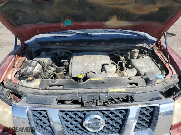 2008 Nissan Titan XE with VIN 1N6BA07D38N327812, listed as a Copart auction lot 49423245 with 295,805 mi miles and Salvage Title. Bid and sale history available at carsss.com. Image 11.