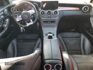 2020 Mercedes-Benz C 43 AMG with VIN 55SWF6EB8LU332262, listed as a Copart auction lot 83681354 with Not Provided miles and Non Repairable. Bid and sale history available at carsss.com. Image 8.