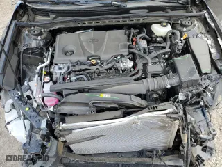 2025 Toyota Camry LE with VIN 4T1DAACK7SU556301, listed as a Copart auction lot 47483165 with 2,696 mi miles and Salvage Title. Bid and sale history available at carsss.com. Image 11.