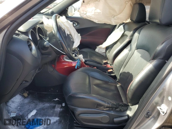 2014 Nissan Juke SL with VIN JN8AF5MV6ET484093, listed as a Copart auction lot 49223005 with Not Provided miles and Salvage Title. Bid and sale history available at DreamBid. Image 7.