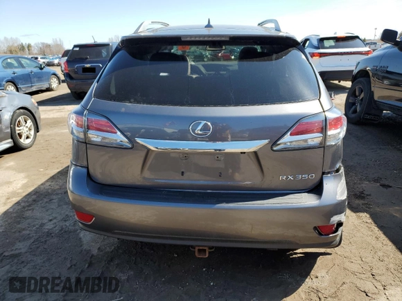2013 Lexus RX 350 with VIN 2T2BK1BA6DC172510, listed as a Copart auction lot 50488165 with 0 mi miles and Non Repairable. Bid and sale history available at carsss.com. Image 6.