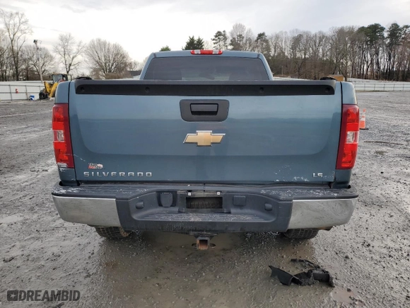 2011 Chevrolet Silverado 1500 Work Truck with VIN 1GCNKPEX5BZ251738, listed as a Copart auction lot 45483975 with 128,570 mi miles and Salvage Title. Bid and sale history available at carsss.com. Image 6.