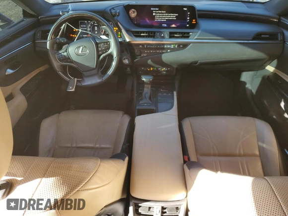 2019 Lexus ES 350 with VIN 58ABZ1B17KU026671, listed as a Copart auction lot 50036715 with 62,608 mi miles and Salvage Title. Bid and sale history available at DreamBid. Image 8.