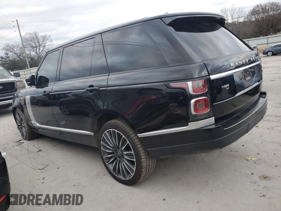 2020 Land Rover Range Rover z VIN SALGS5SE2LA579322, wystawiony jako Copart lot #83676914 z przebiegiem 42 039 mil mil oraz Czysty tytuł • Clean title. Historia ofert i sprzedaży dostępna na DreamBid. Obrazek 2.