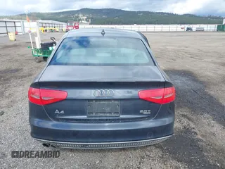 2014 Audi A4 Premium Plus with VIN WAUFFAFL4EN002292, listed as a IAAI auction lot 41852570 with 108,639 mi miles. Bid and sale history available at carsss.com. Image 16.