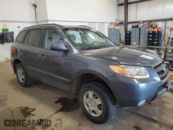 2009 Hyundai Santa Fe GL z VIN 5NMSG13E39H257636, wystawiony jako Copart lot #41706395 z przebiegiem 279 895 mil mil oraz Szkoda całkowita • Salvage title. Historia ofert i sprzedaży dostępna na DreamBid. Obrazek 4.