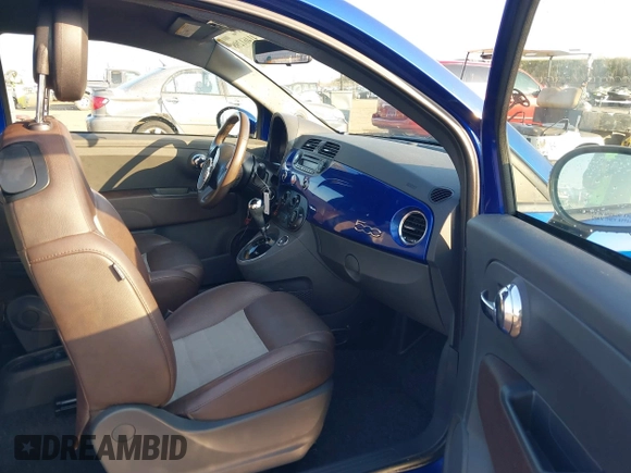 2012 FIAT 500 Sport z VIN 3C3CFFBR1CT352199, wystawiony jako IAAI lot #41461298 z przebiegiem 72 075 mil mil oraz . Historia ofert i sprzedaży dostępna na DreamBid. Obrazek 5.