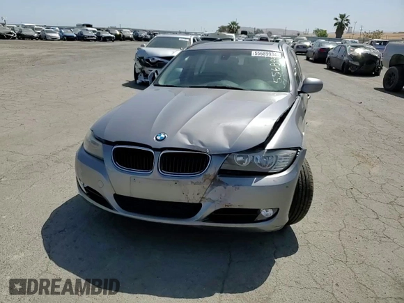2012 BMW 3 Series 328i with VIN WBAUT9C56CA192315, listed as a Copart auction lot 55689934 with 103,319 mi miles and Salvage title. Bid and sale history available at DreamBid. Image 10.