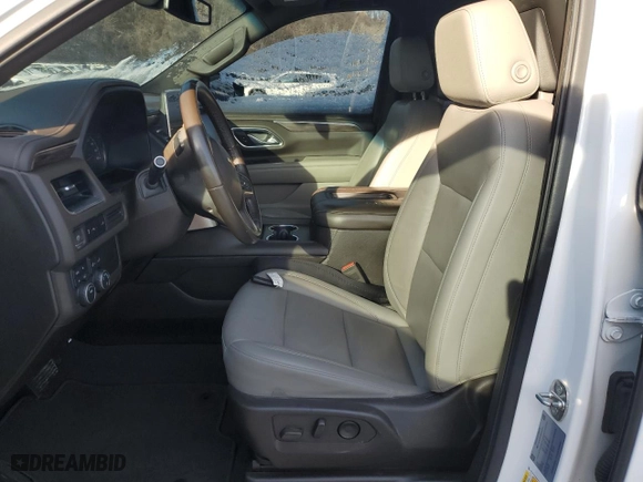 2021 Chevrolet Suburban LT with VIN 1GNSKCKD4MR401404, listed as a Copart auction lot 86254504 with 79,317 mi miles and Salvage Title. Bid and sale history available at carsss.com. Image 7.