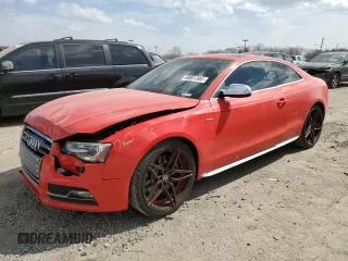 2014 Audi S5 Prestige z VIN WAUVGAFR8EA037387, wystawiony jako Copart lot #49061305 z przebiegiem 87 119 mil mil oraz Szkoda całkowita • Salvage title. Historia ofert i sprzedaży dostępna na DreamBid. Obrazek 1.
