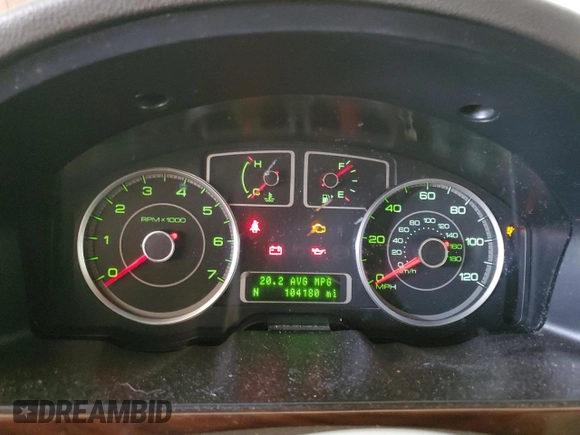 2008 Ford Taurus SEL with VIN 1FAHP24W38G146555, listed as a Copart auction lot 62092825 with 104,180 mi miles and Salvage title. Bid and sale history available at DreamBid. Image 9.