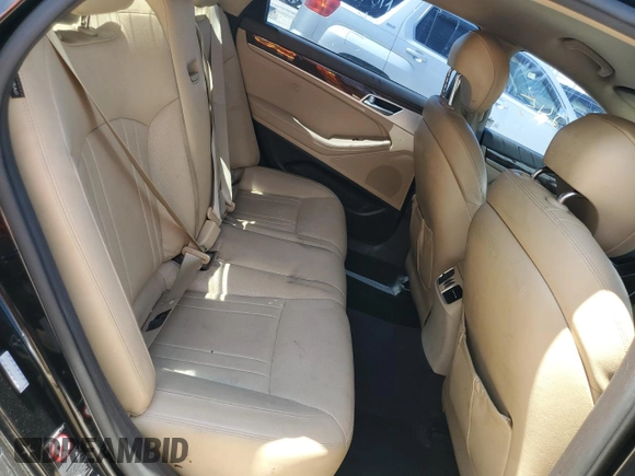 2016 Hyundai Genesis 3.8L with VIN KMHGN4JE1GU128926, listed as a Copart auction lot 66822664 with 164,245 mi miles and Clean Title. Bid and sale history available at carsss.com. Image 10.