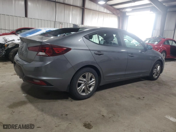 2019 Hyundai Elantra Preferred with VIN KMHD84LF5KU792767, listed as a Copart auction lot 53934515 with 67,461 mi miles and Salvage Title. Bid and sale history available at carsss.com. Image 3.