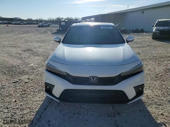 2023 Honda Civic Hatchback Sport Touring with VIN 19XFL1H85PE002362, listed as a Copart auction lot 46991965 with 23,988 mi miles and Salvage Title. Bid and sale history available at carsss.com. Image 14.