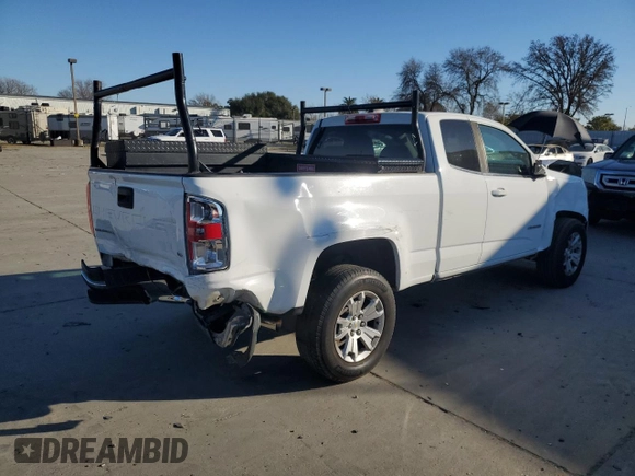 2020 Chevrolet Colorado 2WD LT with VIN 1GCHSCEA1L1211674, listed as a Copart auction lot 89128635 with 131,449 mi miles and Salvage Title. Bid and sale history available at DreamBid. Image 3.