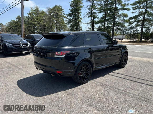 2017 Land Rover Range Rover Sport Autobiography с VIN SALWV2FE3HA131433, выставлен на аукционе Copart как лот 55361555 с пробегом 91 320 миль миль и Чистый • Clean title. История ставок и продаж доступна на DreamBid. Изображение 4.