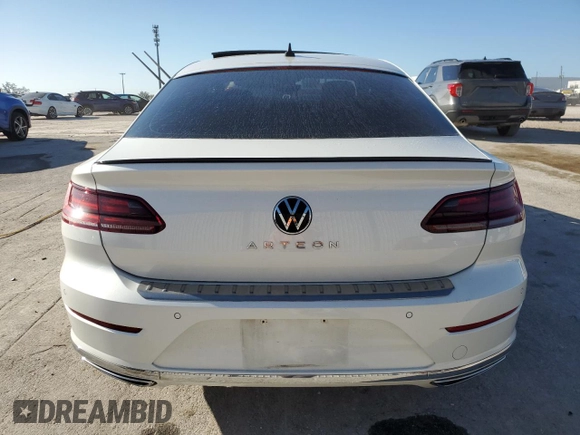 2021 Volkswagen Arteon SEL R-Line with VIN WVWHR7AN1ME004286, listed as a Copart auction lot 80378194 with 31,313 mi miles and Salvage title. Bid and sale history available at DreamBid. Image 6.