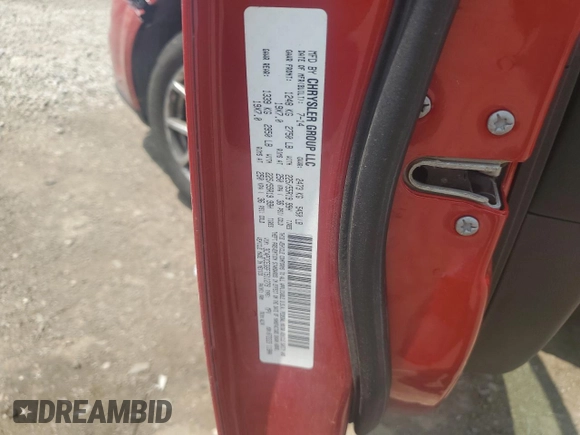 2015 Dodge Journey R/T with VIN 3C4PDCEG6FT511279, listed as a Copart auction lot 63040715 with 120,359 mi miles and Clean title. Bid and sale history available at DreamBid. Image 12.