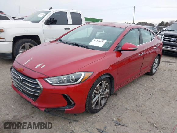 2017 Hyundai Elantra Value Edition z VIN KMHD84LF6HU226416, wystawiony jako IAAI lot #41298971 z przebiegiem 131 863 mil mil oraz . Historia ofert i sprzedaży dostępna na DreamBid. Obrazek 17.