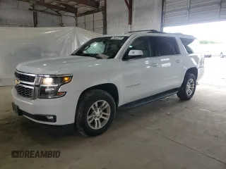 2018 Chevrolet Suburban LT с VIN 1GNSKHKC4JR329913, выставлен на аукционе Copart как лот 58553285 с пробегом 92 475 миль миль и Списание • Salvage title. История ставок и продаж доступна на DreamBid. Изображение 1.