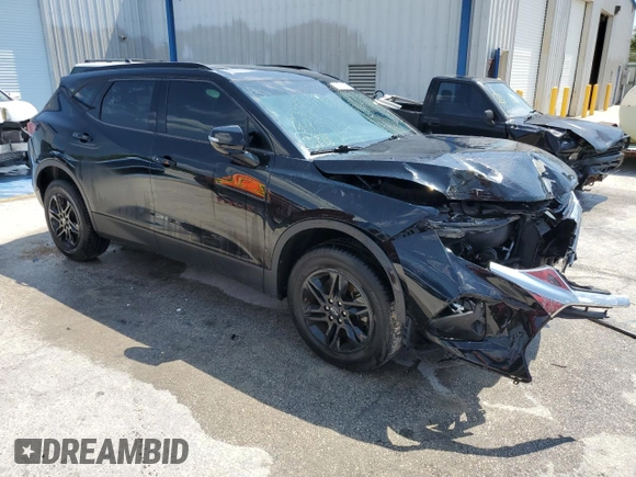 2020 Chevrolet Blazer LT z VIN 3GNKBCRS4LS687688, wystawiony jako Copart lot #50051785 z przebiegiem 58 231 mil mil oraz Nie do naprawy • Non repairable. Historia ofert i sprzedaży dostępna na DreamBid. Obrazek 4.