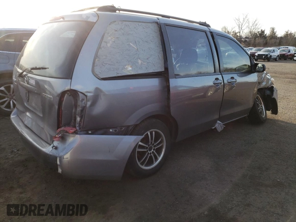 2005 Mazda MPV LX z VIN JM3LW28A850549996, wystawiony jako Copart lot #48221065 z przebiegiem Nie podano mil oraz Szkoda całkowita • Salvage title. Historia ofert i sprzedaży dostępna na DreamBid. Obrazek 3.